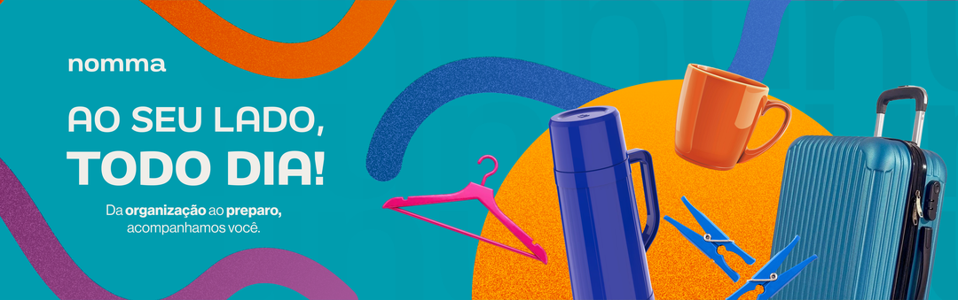 Banner Nomma — Ao seu lado, todo dia.